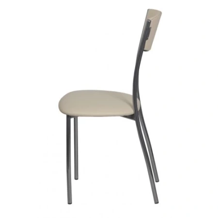 Стул КАМЕЛИЯ-2 бел/SPOM62+кант+пуговицы ВС/257