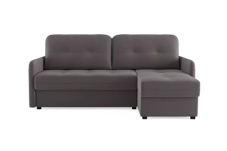 Диван-кровать угловой "SMART" 1 2Т-1Пф / 1Пф-2Т (Velutto 19)