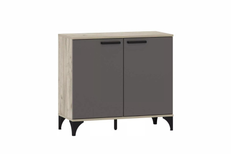 НМ 013.78 Тумба (Софт Графит (ПВХ), Дуб Крафт Серый)