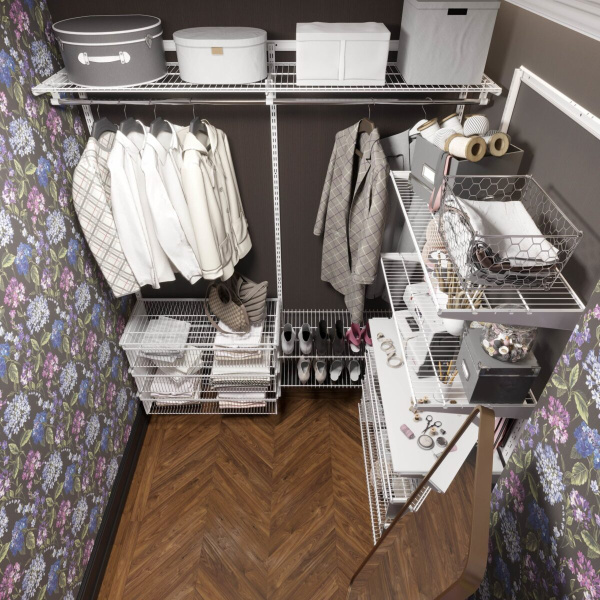 Уютная универсальная гардеробная