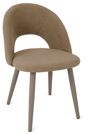 Стул Капри-4 опора R32  (мокко) (Т 184-кофе с молоком)