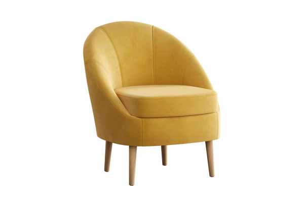 Кресло "Комо" 1кр СК (Ультра мустард)