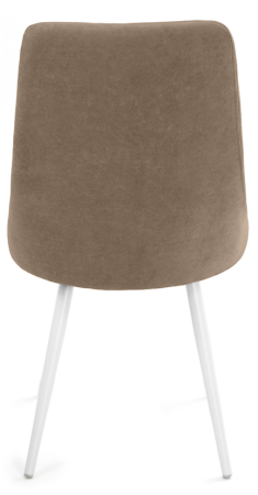 Стул Клэр опора R32 (белый) (Т184-кофе с молоком)
