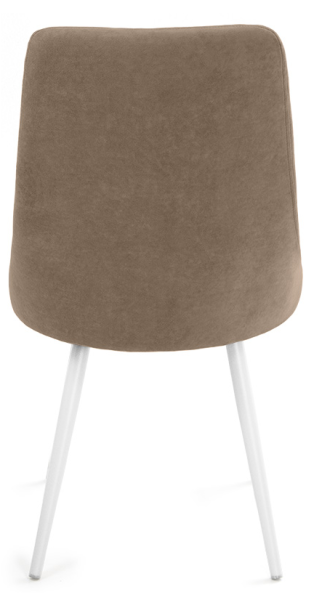 Стул Клэр опора R32 (белый) (Т184-кофе с молоком)