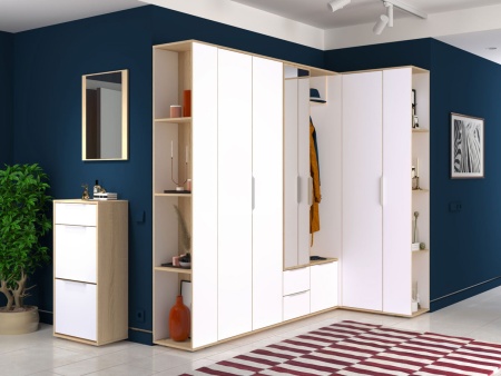 Куба Комод 13.114 (Дуб сонома Белый премиум)