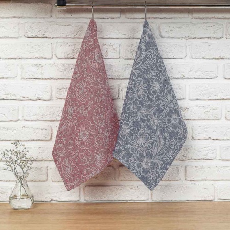 PROVANCE Настроение Полотенце кухонное пестротканное, 40х60см, 200гр/м, 2 дизайна 434-106