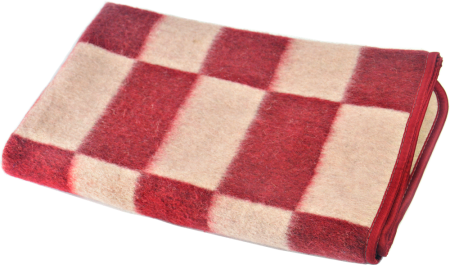 Одеяла С-105/1-ИЛШ (500, 1,0х1,40, Клетка бордо)