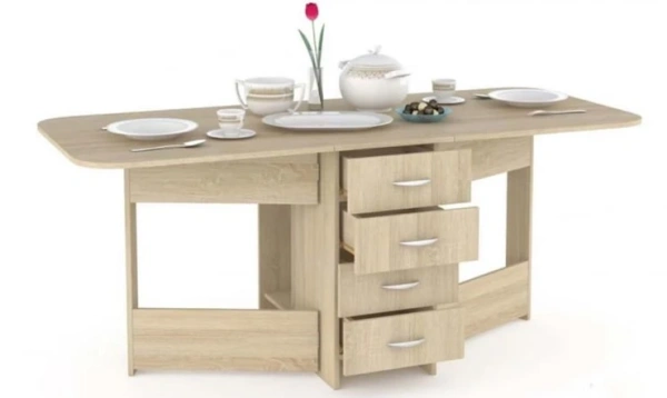 Глория 606 М Моби Стол - тумба (Дуб сонома)