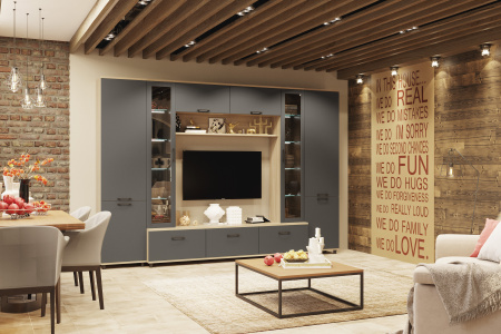 Гостиная "Грейс" Комплектация 3