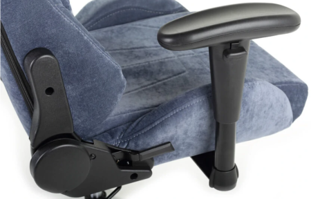 Игровое кресло Zombie Viking Knight Ткань LT-27 темно-синяя 670*380*875