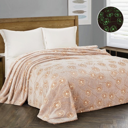 Плед Велсофт Бамбук-неон 2,0 (Бежевый)