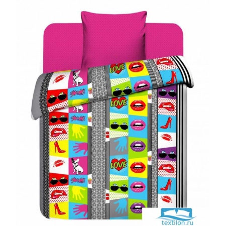 КПБ Твой стиль 17 Тинейджер 203/150 бязь наб 70х70 5373/1