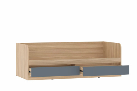 НМ 041.66 Кровать ( "Элиот", Маренго, Баунти Песочный)