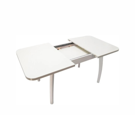 Стол Виконт 80/120/160 (белый)