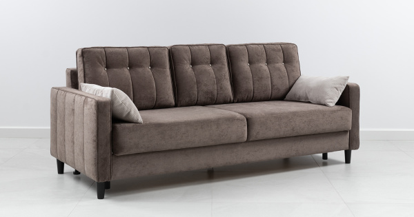 Диван - кровать Арно (Арт. ТД 564 Лаки 06 (коричневый перламутр), Лаки 06 (коричневый перламутр), V