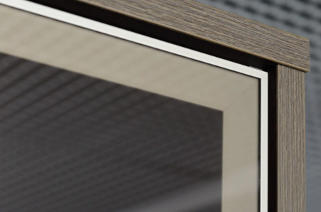 Torston Шкаф трехсекционный (Гардероб/шкаф с 5 полками) Т-33-05 Дуб Бунратти/Антрацит 2200*520*2120