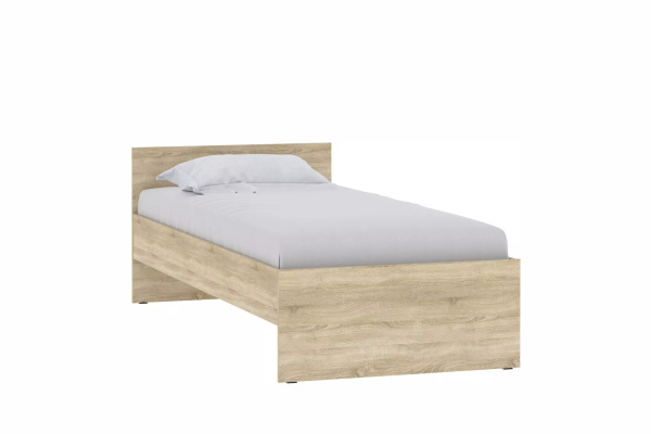 НМ 011.53-01 Кровать ( "Симпл", Дуб Сонома)