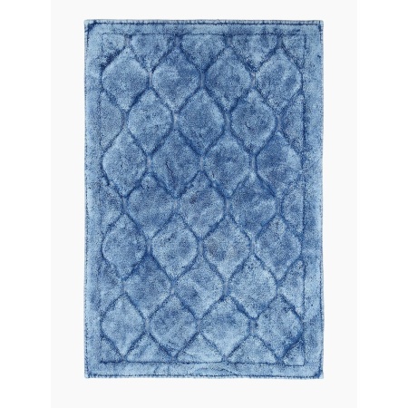 Универсальный хлопковый коврик SHAHINTEX BAMBOO 60х100 голубой 11