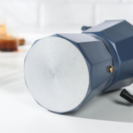 Кофеварка гейзерная «Гармония», на 12 чашек, цвет серый 5182518   