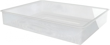 Корзина мелкосетчатая 535*410*85 (Белый)