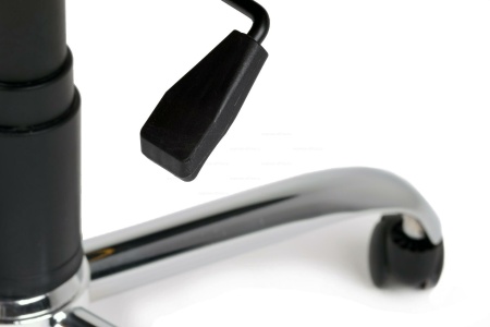 Офисное кресло Leo B chrome Leo B РС900 хром Ткань сетка голубая 650.00х270.00х850.00