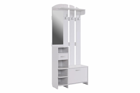 Прихожая "Мила" (белое дерево)