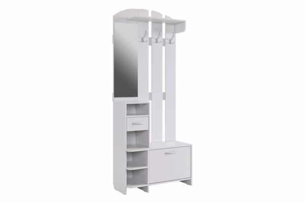 Прихожая "Мила" (белое дерево)