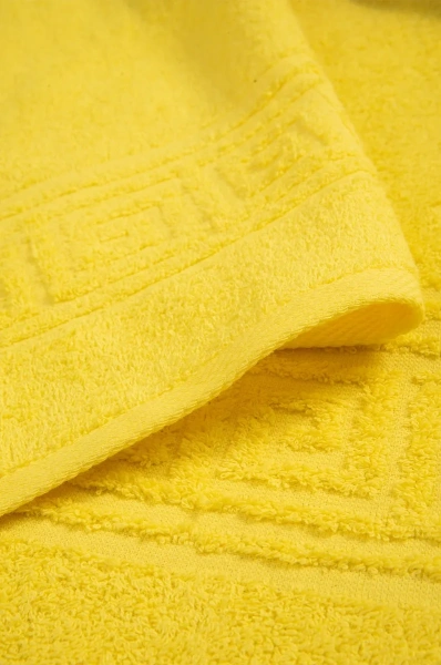 Полотенце махр гл/кр ( 35*70 ) Ж1-3570.2770.350 ( сорт 1, 403) желтый