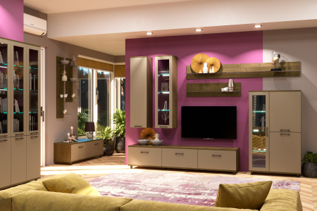 Гостиная "Грейс" Комплектация 7