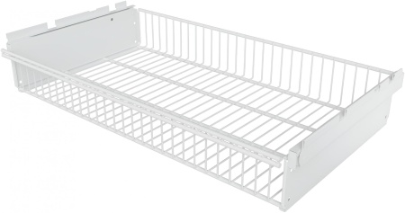 Корзина выдвижная  563*340*85 (Белый)