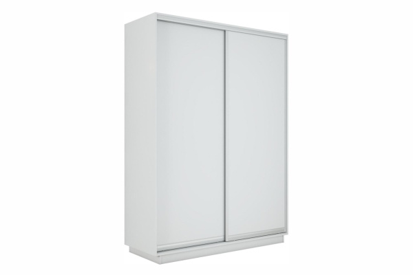 Шкаф купе 2-120 Белый снег (2 глух)