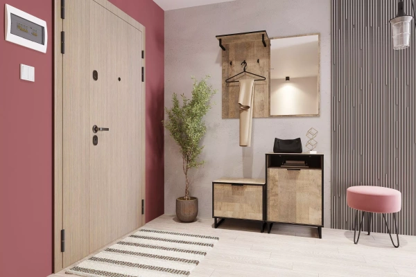 НМ 014.15 Тумба ("Фолк", Дуб Гранж Песочный)