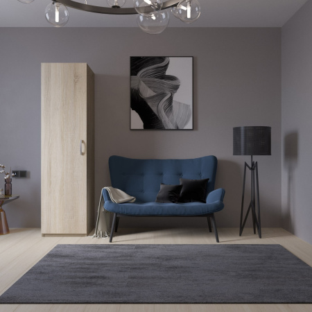 С 5.014 Шкаф 500х1995х540(дуб сонома, Дуб сонома, Лотос 128)