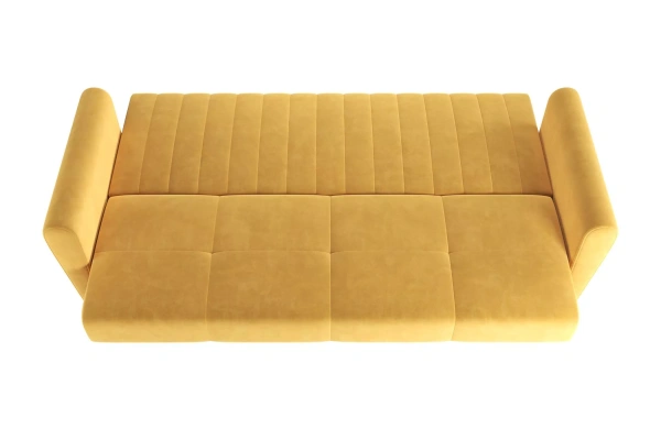 Диван-кровать Монако 3т (Ультра мустард)