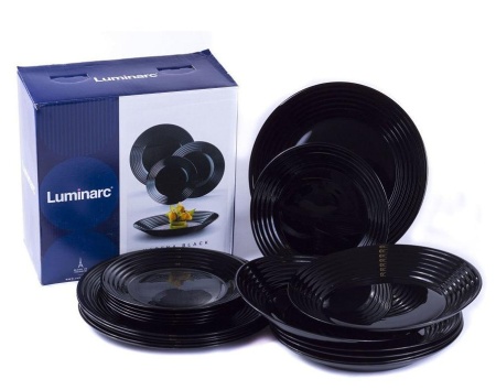 Столовый набор АРЕНА 18 предметов N5162