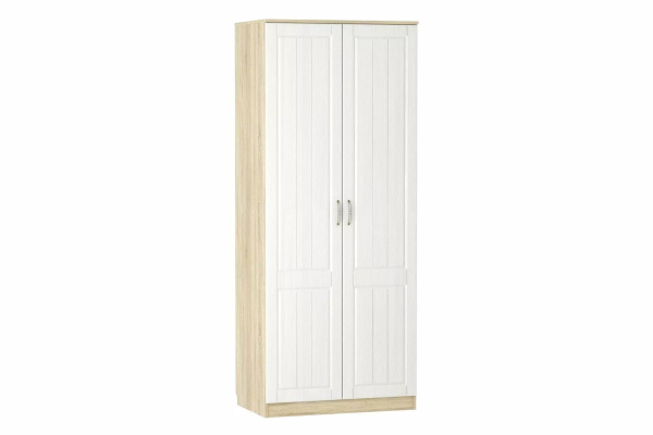 НМ 040.60 Х Шкаф для одежды ("Оливия", Белое дерево, Дуб Сонома)