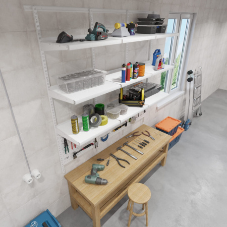 Система хранения над верстаком