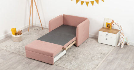 Кресло - кровать Юта (85) (Арт. ТК 522 Вивальди 27 (пастельный коралловый), Вивальди 27 (пастельный