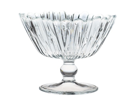 Аврора ваза для конфет на ножке (1060151059), (h107,5мм, d140мм) 95833 SL/ St