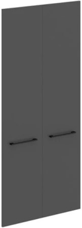 Двери высокие MHD 42-2 Антрацит 844х18х1900 MORRIS TREND
