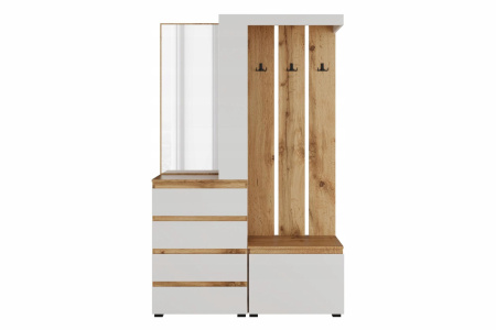 STERN комплект мебели для прихожей Дуб Вотан/Белый
