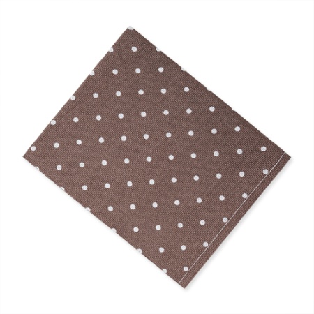 Полотенце декоративное 35х60 "Радушная хозяйка (Традиция)" (Горошек мокко)